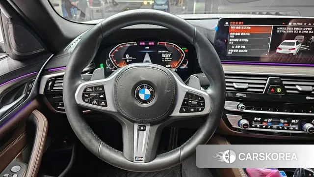 BMW 5 Series (G30) 2021 Белый из Кореи, фото 4