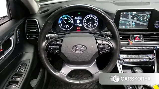 Hyundai Grandeur IG Hybrid 2019 Белый из Кореи, фото 4