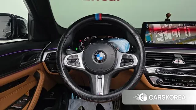 BMW 5 Series (G30) 2021 Черный из Кореи, фото 4