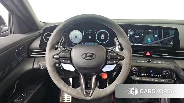 Hyundai The New Avante (CN7) 2023 Черный из Кореи, фото 4