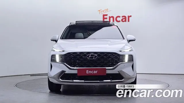 Hyundai The New Santa Fe 2023 Белый из Кореи, фото 4