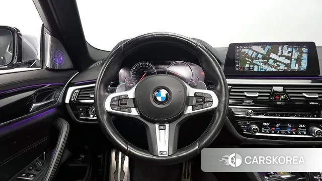 BMW 5 Series (G30) 2018 Серый из Кореи, фото 4