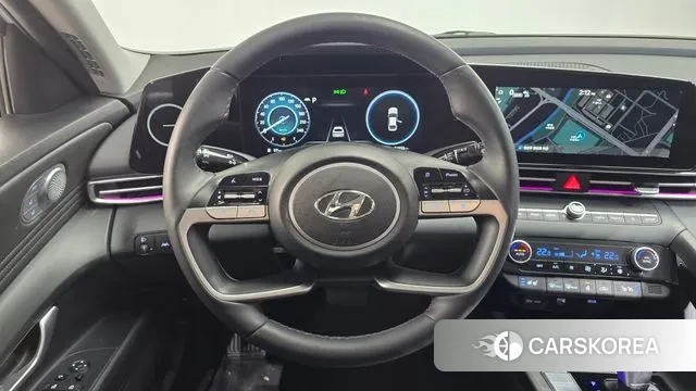 Hyundai Avante (CN7) 2022 Белый из Кореи, фото 4