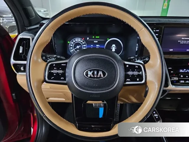 Kia Sorento 4th Generation 2021 Красный из Кореи, фото 4