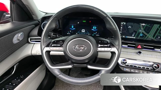 Hyundai Avante (CN7) 2022 Красный из Кореи, фото 4