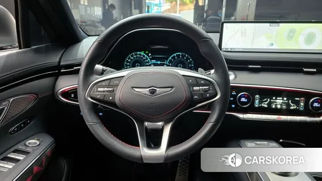 Genesis GV70 2023 Темно-зеленый из Кореи, фото 4