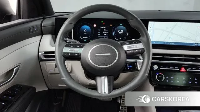 Hyundai The New Tucson Hybrid (NX4) 2024 Серый из Кореи, фото 4