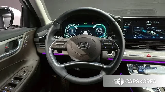 Hyundai The New Grandeur IG Hybrid 2020 Белый из Кореи, фото 4