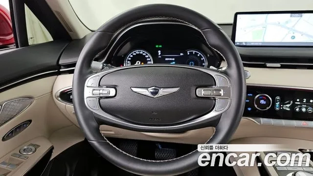 Genesis GV70 2023 Красный из Кореи, фото 4