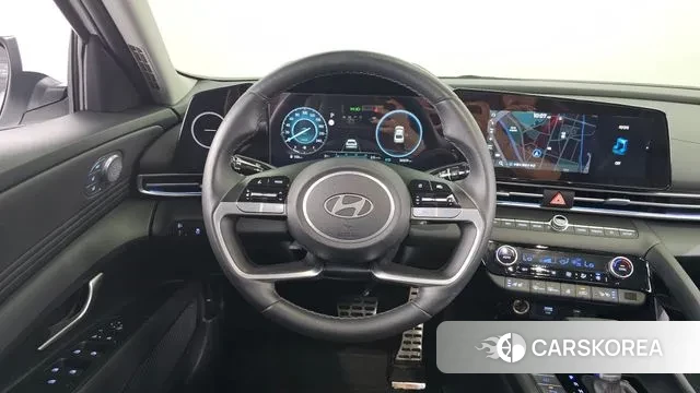 Hyundai The New Avante (CN7) 2023 Белый из Кореи, фото 4