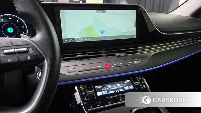 Hyundai The New Grandeur IG 2022 Черный из Кореи, фото 4