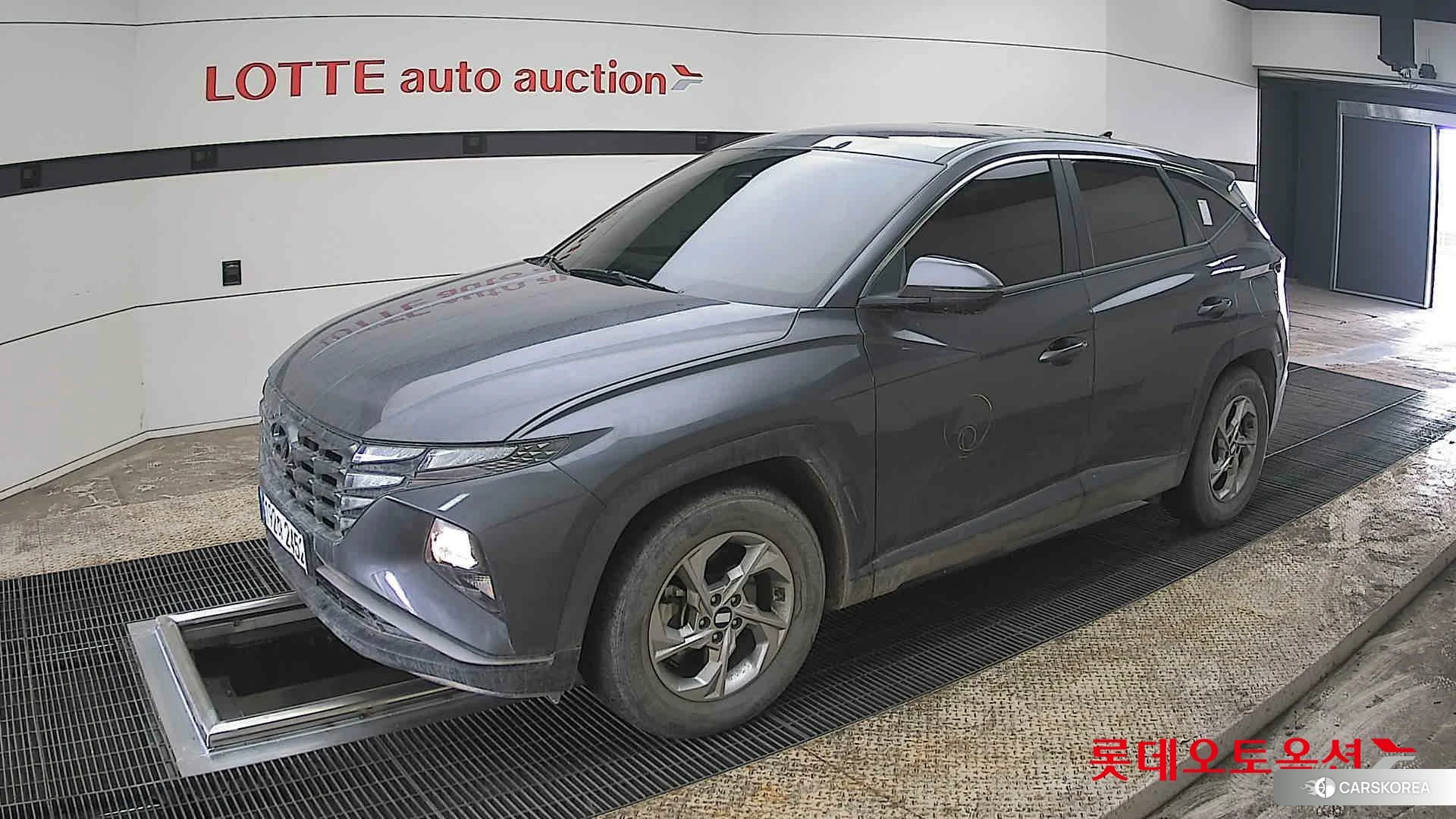 Hyundai Tucson 2023 Titanium Grey Metallic из Кореи, фото 4