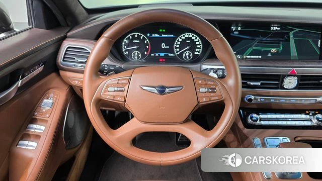 Genesis G90 2021 Серый из Кореи, фото 4