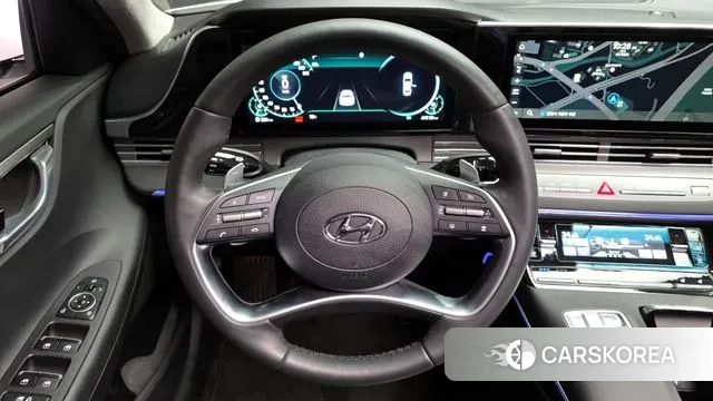 Hyundai The New Grandeur IG Hybrid 2022 Белый из Кореи, фото 4