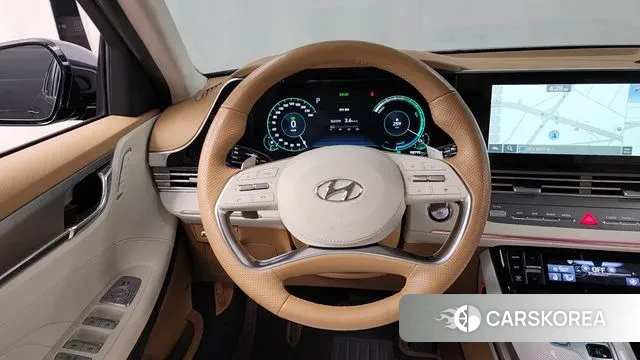 Hyundai The New Grandeur IG Hybrid 2020 Черный из Кореи, фото 4
