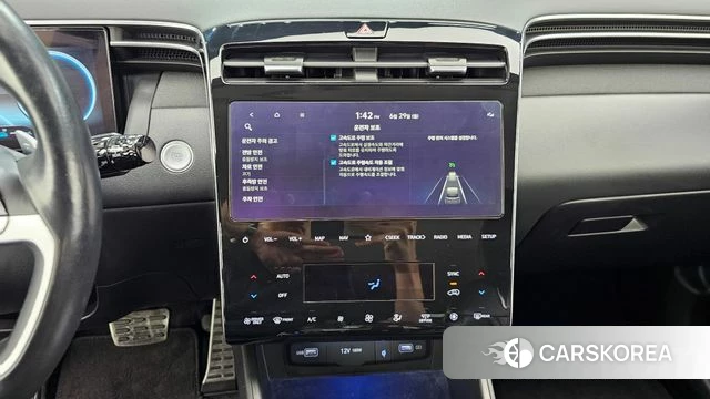 Hyundai Tucson Hybrid (NX4) 2022 Серый из Кореи, фото 4