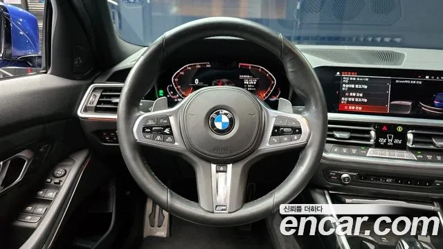 BMW 3 Series (G20) 2020 Синий из Кореи, фото 4