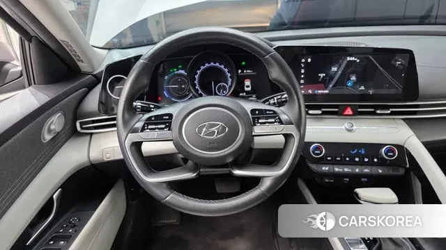 Hyundai Avante Hybrid (CN7) 2022 Серый из Кореи, фото 4