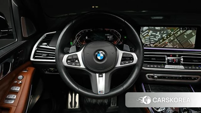 BMW X7 (G07) 2021 Черный из Кореи, фото 4