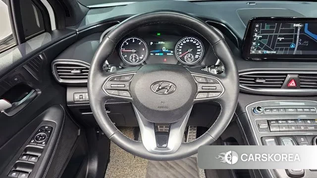 Hyundai The New Santa Fe 2022 Белый из Кореи, фото 4