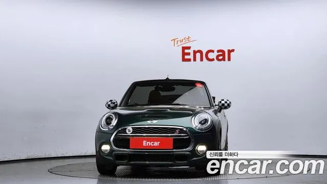 Mini Cooper S Convertible 2018 Светло-зеленый из Кореи, фото 4