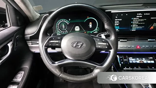 Hyundai The New Grandeur IG Hybrid 2019 Черный из Кореи, фото 4