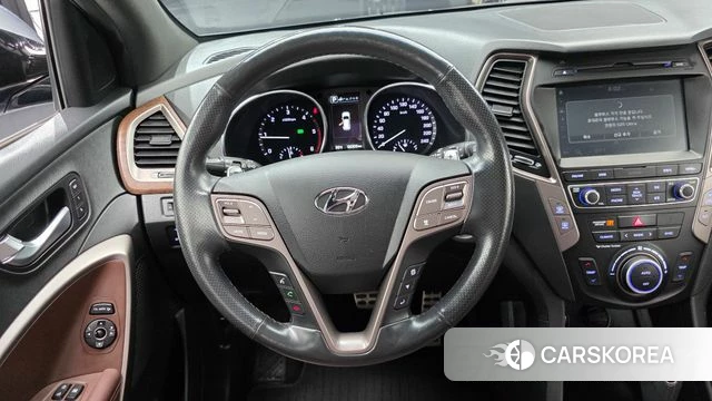 Hyundai Santa Fe The Prime 2018 Синий из Кореи, фото 4