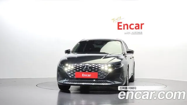 Hyundai The New Grandeur IG Hybrid 2020 Черный из Кореи, фото 4