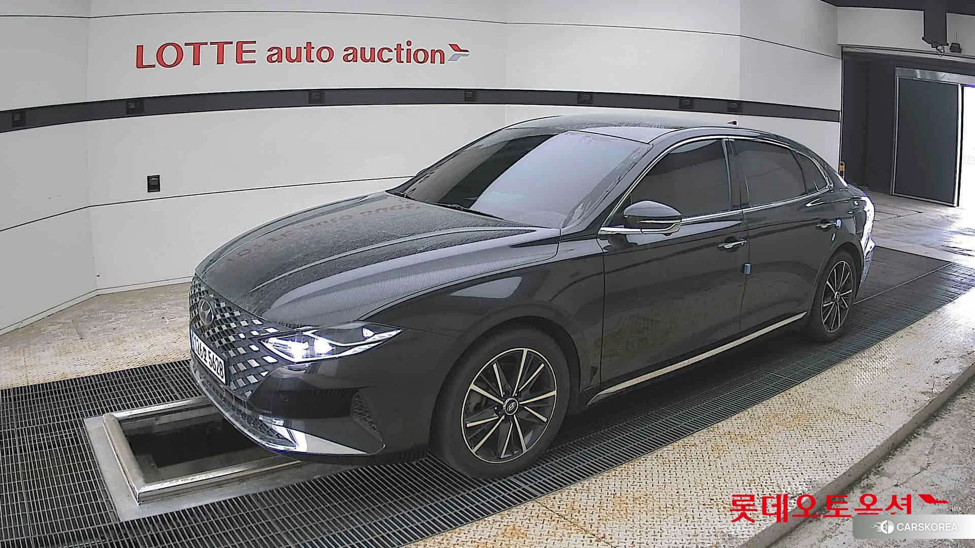 Hyundai Grandeur 2021 Черный из Кореи, фото 4