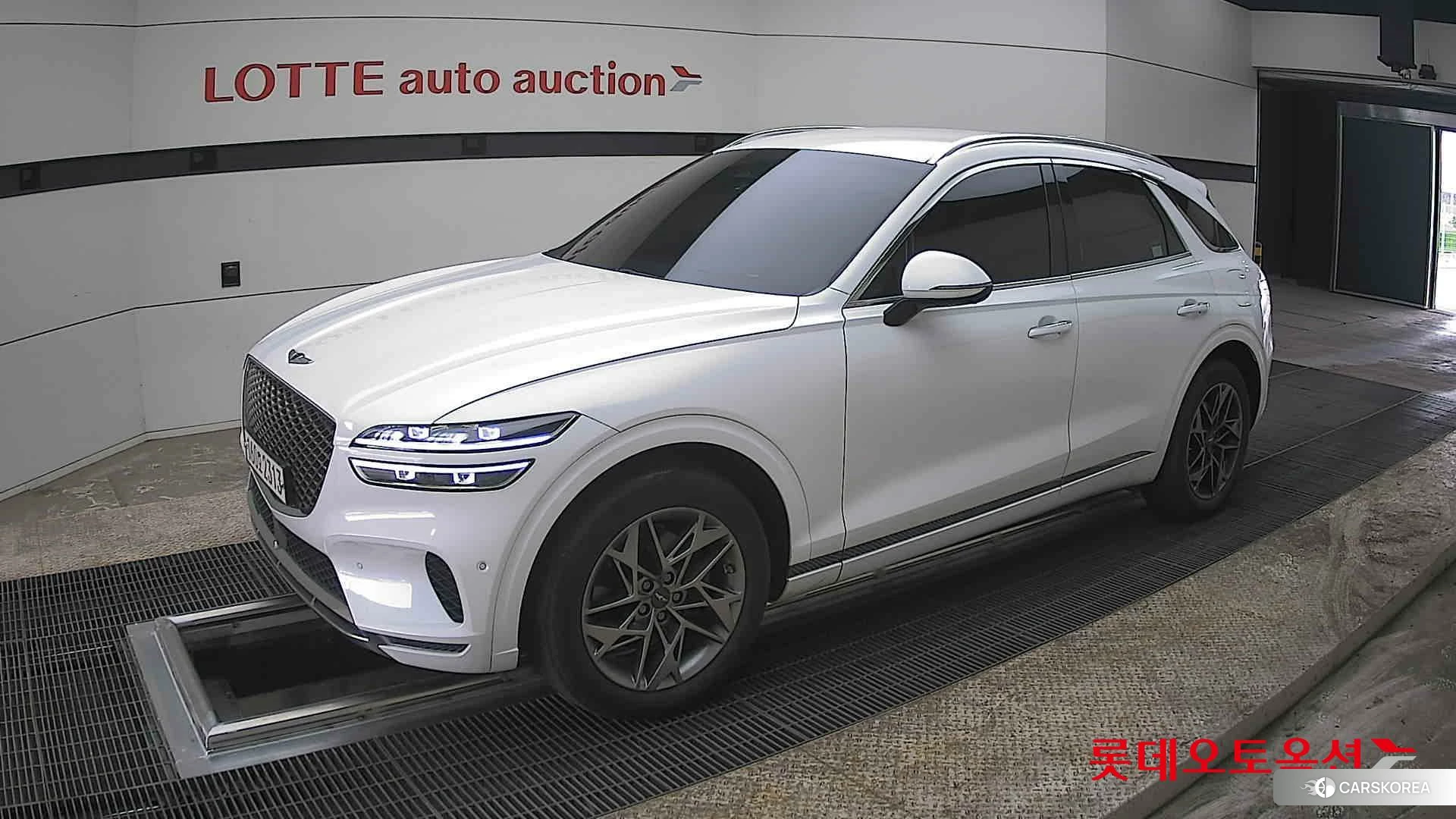 Hyundai GV70 2021 Uyuni White из Кореи, фото 4