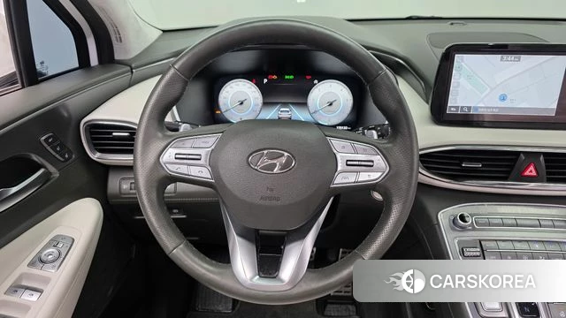 Hyundai The New Santa Fe 2021 Белый из Кореи, фото 4