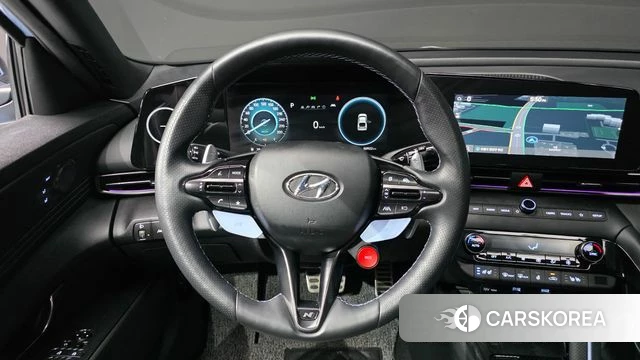 Hyundai Avante (CN7) 2021 Небесно-голубой из Кореи, фото 4
