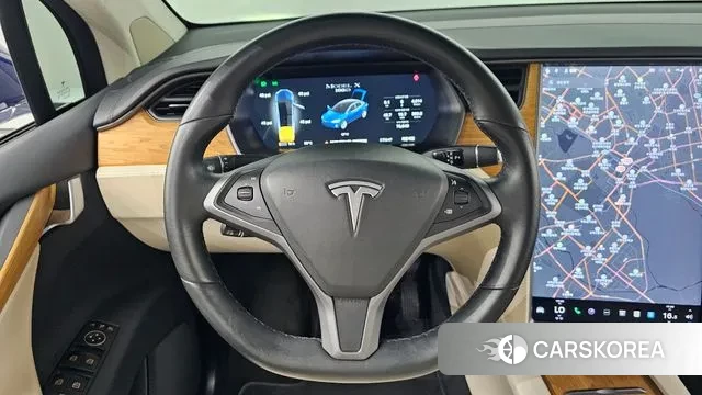 Tesla Model X 2019 Синий из Кореи, фото 4