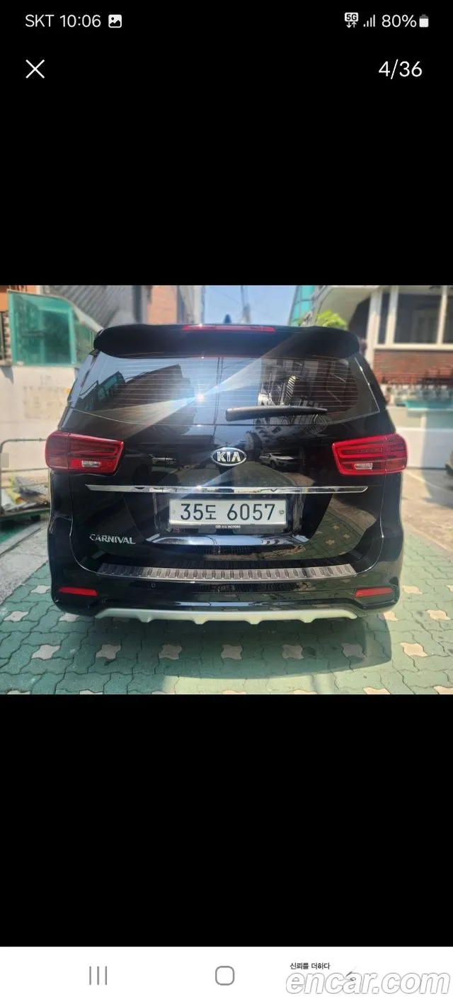 Kia The New Carnival 2019 Черный из Кореи, фото 4