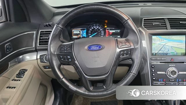 Ford Explorer 2018 Серый из Кореи, фото 4