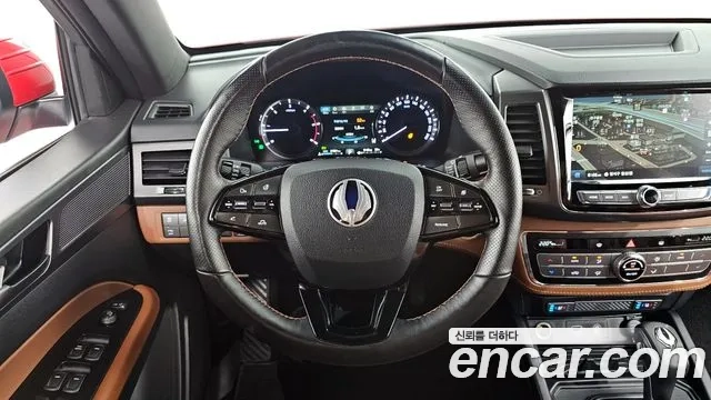 Ssangyong Rexton Sports Cannes 2020 Красный из Кореи, фото 4