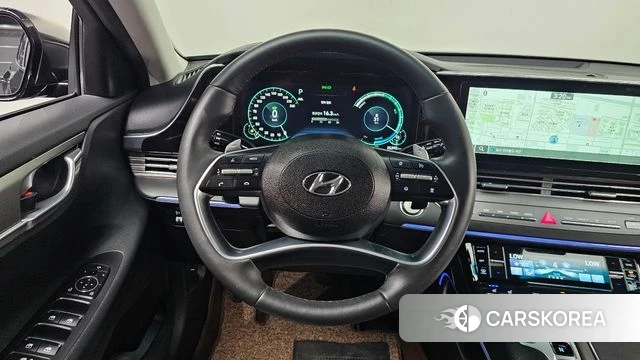 Hyundai The New Grandeur IG Hybrid 2021 Черный из Кореи, фото 4