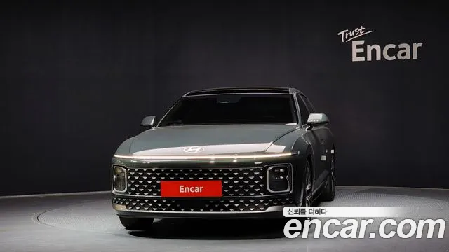 Hyundai Grandeur Hybrid (GN7) 2023 Зеленый из Кореи, фото 4