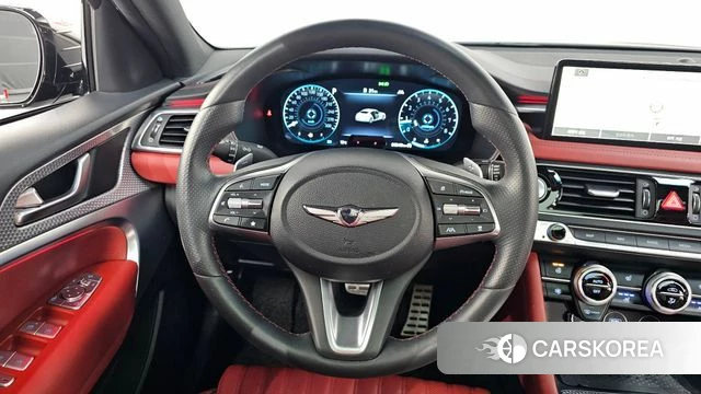 Genesis The New G70 2021 Черный из Кореи, фото 4