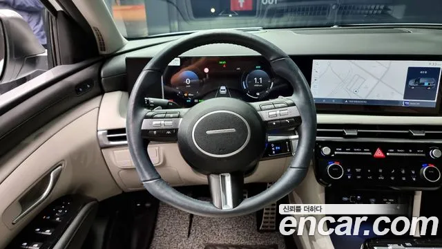 Hyundai The New Tucson Hybrid (NX4) 2024 Белый из Кореи, фото 4