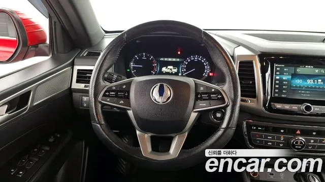 Ssangyong Rexton Sports Cannes 2019 Красный из Кореи, фото 4