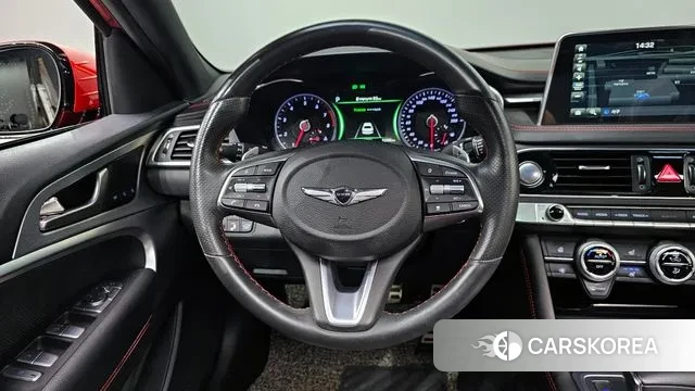 Genesis G70 2019 Красный из Кореи, фото 4