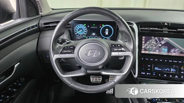 Hyundai Tucson Hybrid (NX4) 2022 Серый из Кореи, фото 4