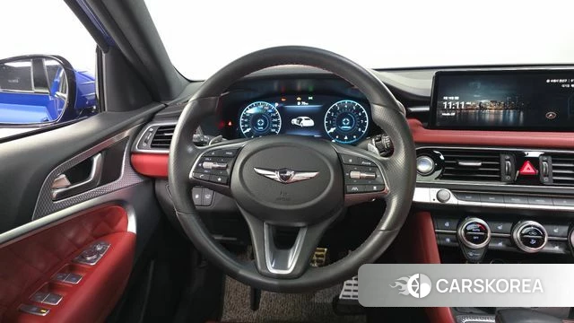 Genesis The New G70 2021 Синий из Кореи, фото 4