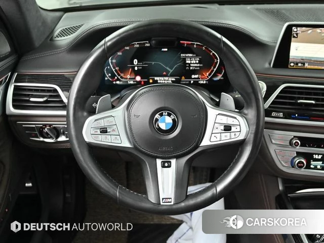 BMW 7 Series (G11) 2021 Серебристо-серый из Кореи, фото 4