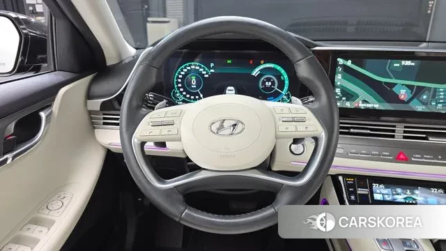 Hyundai The New Grandeur IG Hybrid 2022 Черный из Кореи, фото 4