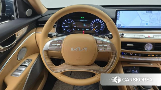 Kia The New K9 2nd generation 2022 Темно-зеленый из Кореи, фото 4