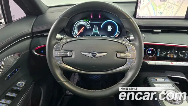 Genesis GV70 2021 Темно-зеленый из Кореи, фото 4