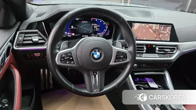 BMW 4 Series (G22) 2022 Светло-серебряный цвет из Кореи, фото 4