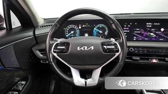Kia K8 Hybrid 2022 Черный из Кореи, фото 4